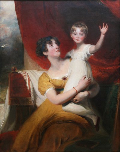Lady Orde mit ihrer Tochter Anne von Thomas Lawrence